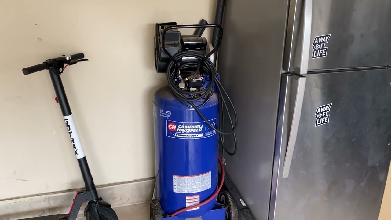 Campbell Hausfeld Vertical Portable Air Compressor || Rowdydawg's Honest Reviews