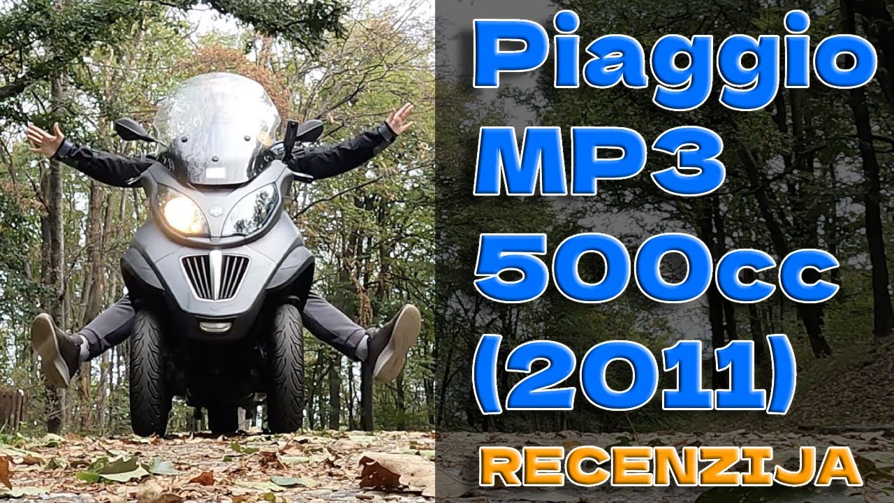 Review skutera - Piaggio MP3 500cc (2011)
