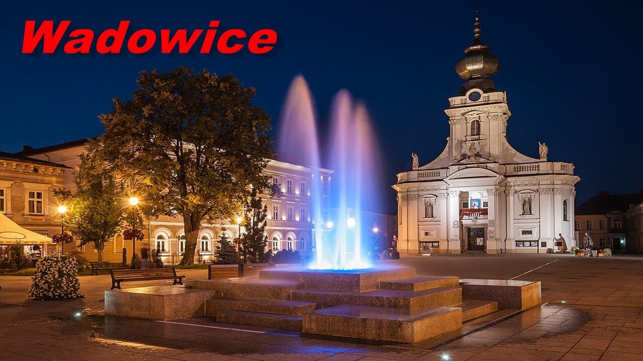 Wadowice -  rodzinne miasto Papieża / Wadowice - the Pope's hometown