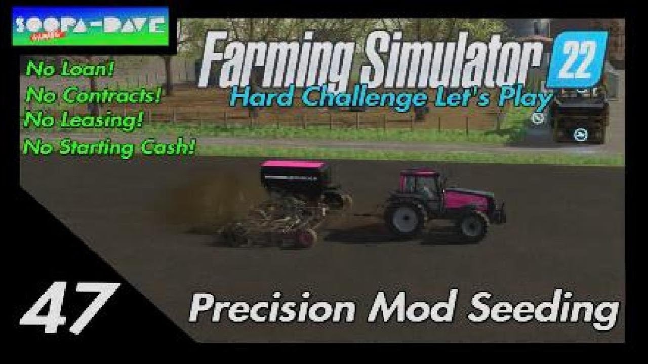 Farming Simulator 22 Precision Farming Mod Seeding