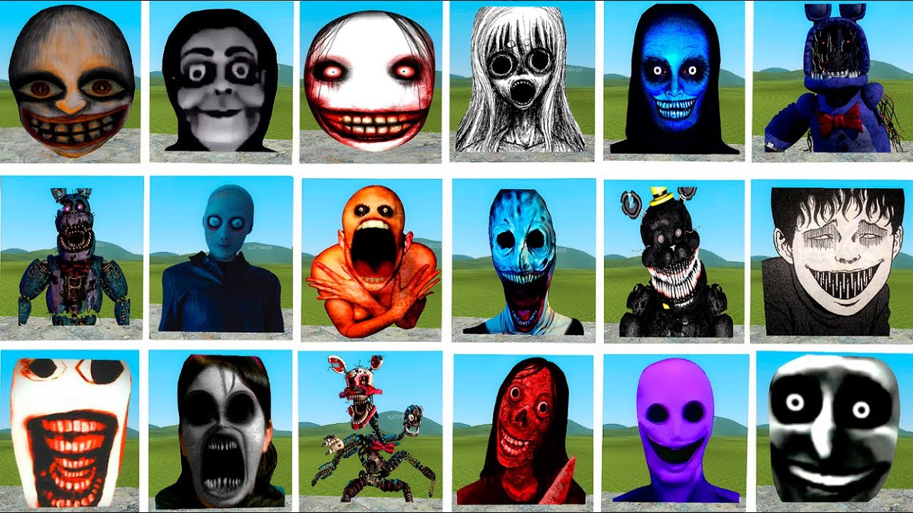 HORROR NEXTBOTS PACK \Nextbots\ Gmod! Garry's Mod!