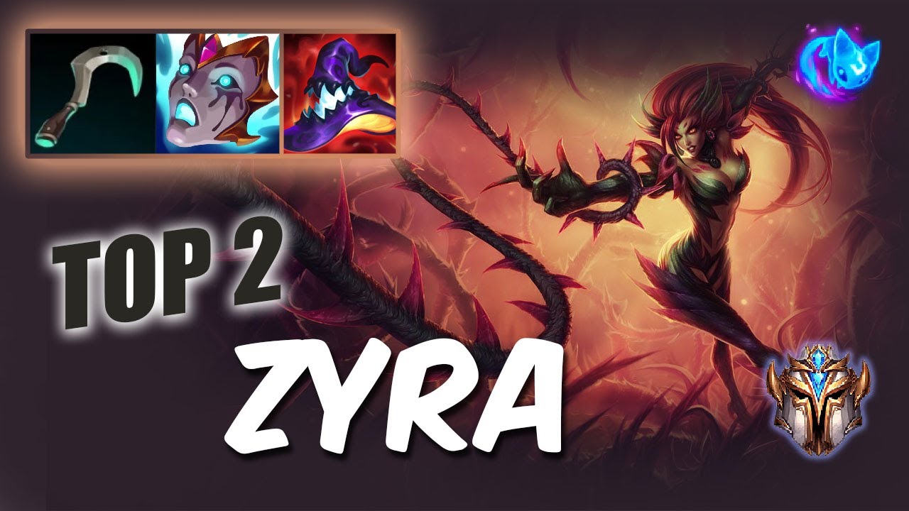 Wild Rift Zyra top 2 - S13 rank game + build