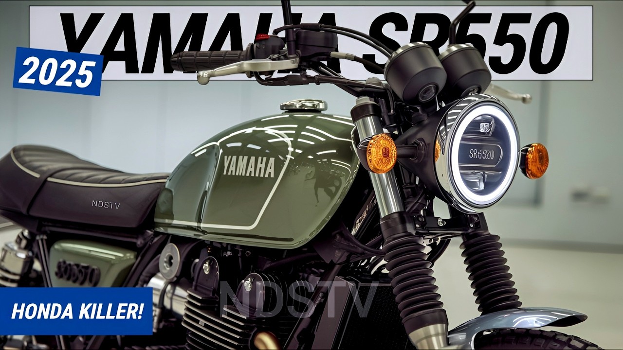 HONDA KILLER! Yamaha UNLEASHES the 2025 SR550!