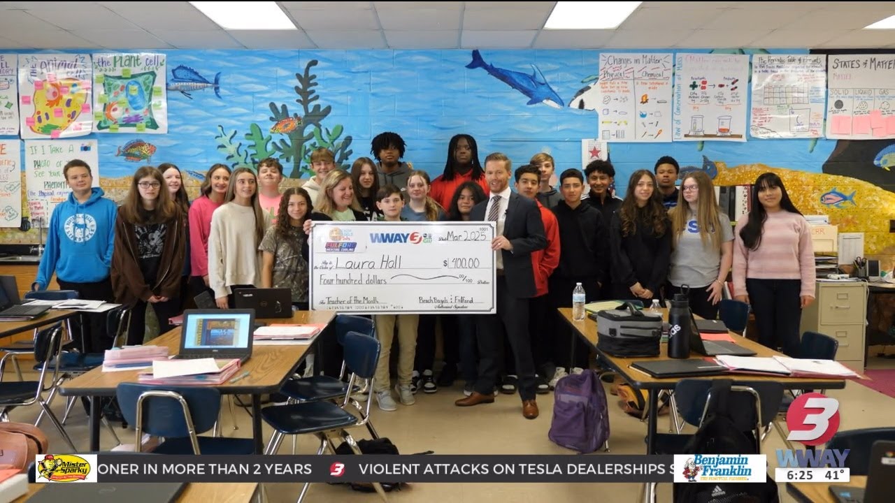 'Teacher of the Month' brings learning to life through creative science