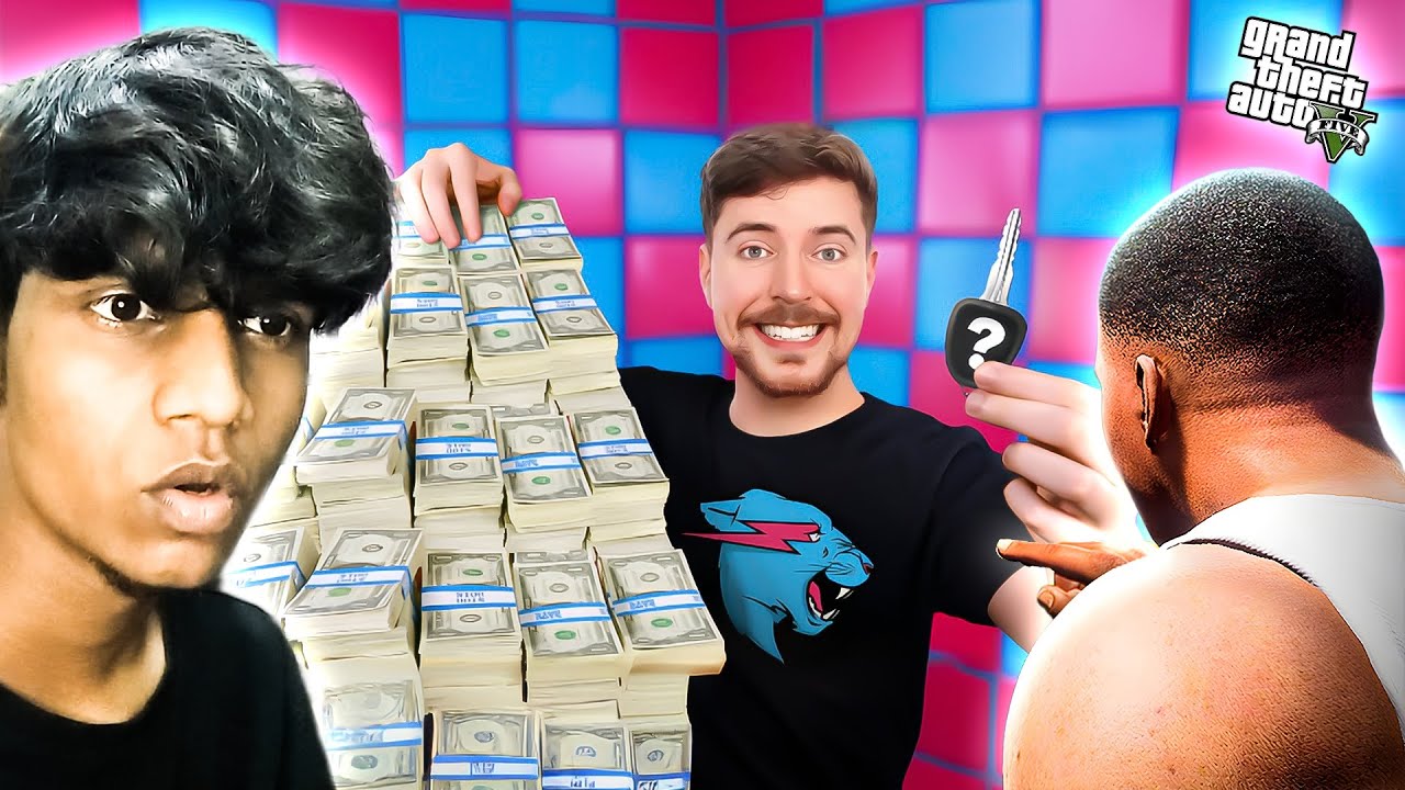 GTA 5 Mr beast impossible task complete for Franklin in Tamil | Hope Tamil Gaming |