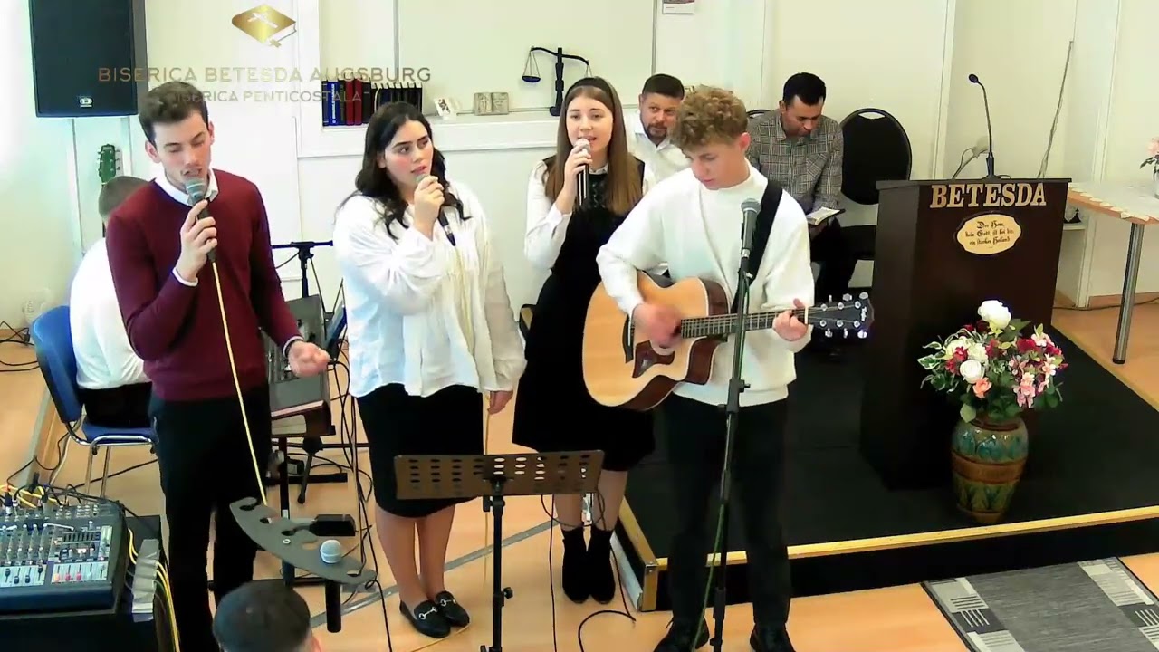 Noi vom Zbura in ceruri   cântă Grup de Tineri din Biserica Betel Trossingen