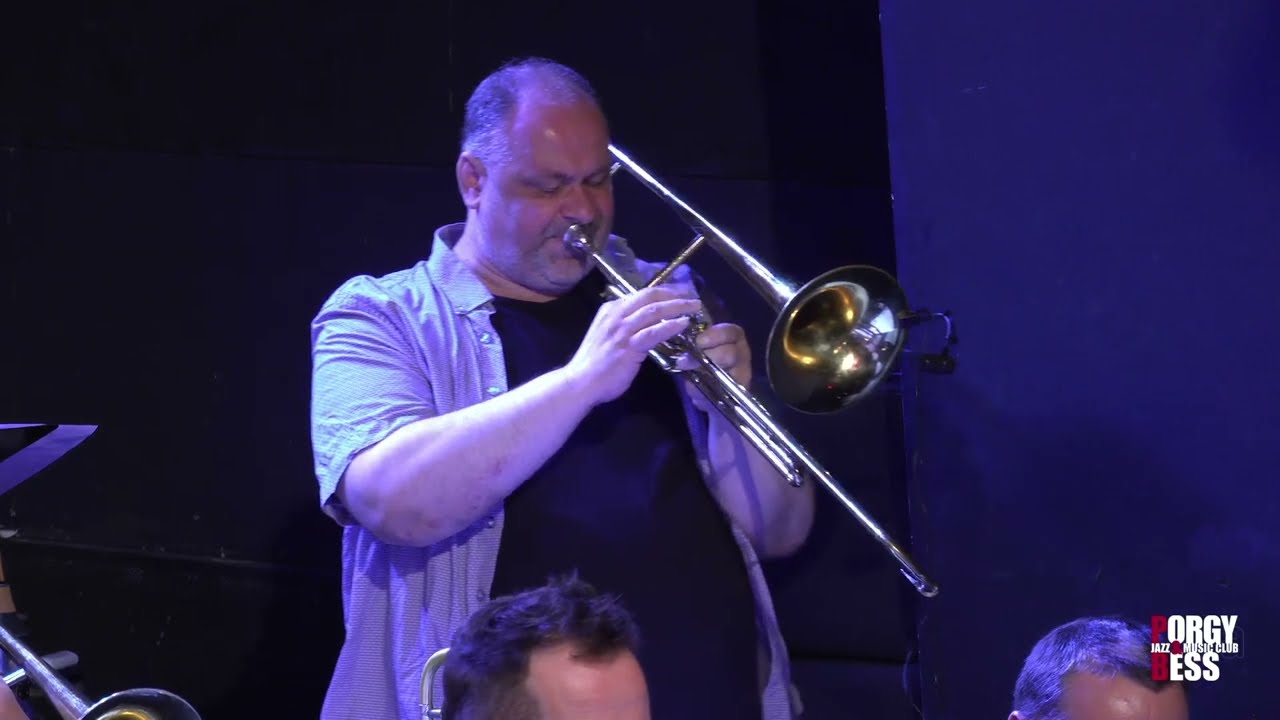 Robert Bachner on valve trombone on Ed Puddick´s 