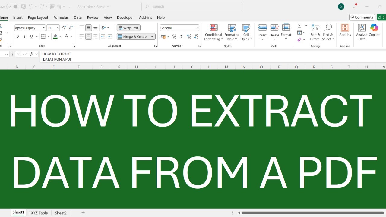 How to Extract Data from ANY PDF in Minutes! (Beginner Friendly)