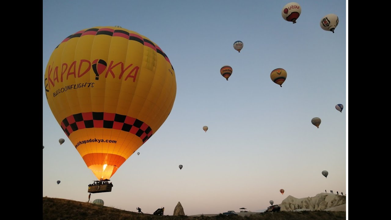 Goreme Cappadocia balloon flight, best of Turkey / Полёт на воздушном шаре в Гореме, Каппадокия