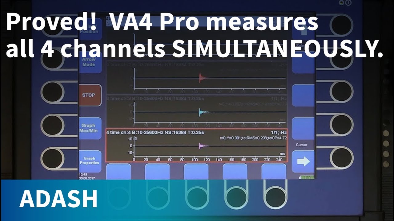 A4400-VA4Pro Vibration analyzer - 4 channels synchronous measurement