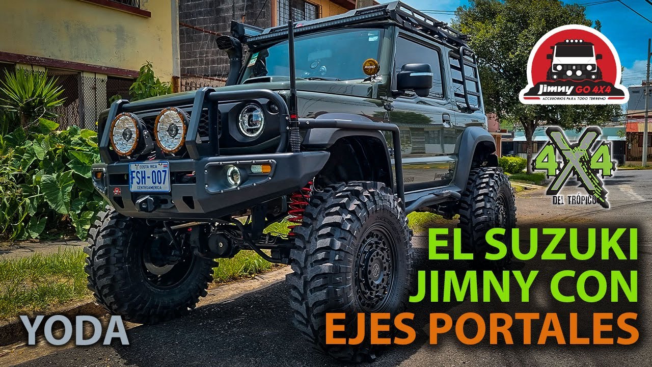 YODA - El Jimny más MODIFICADO de Centroamérica con ejes portales - Jimny Go 4x4