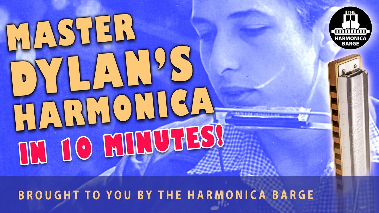 Play Harmonica Like Bob Dylan in 3 songs ( Harps required- Optional C, F, G, A )