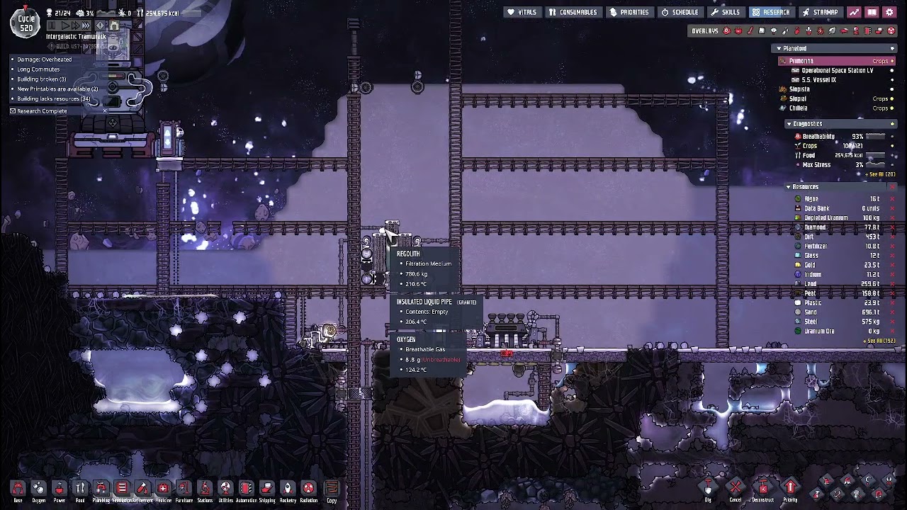 Oxygen Not Included Jurassic Episode 27 - Finally landing on another planet!