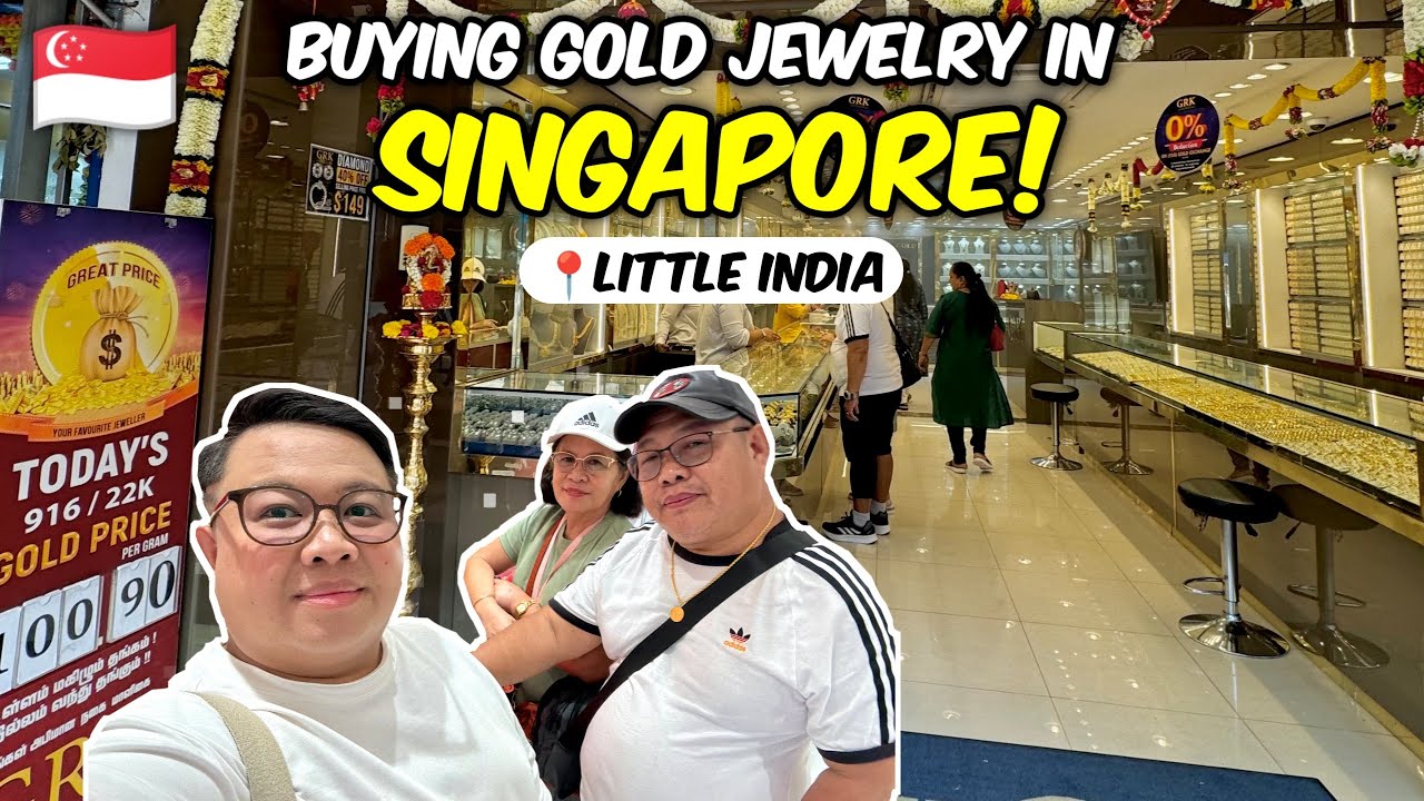 Buying gold at Little India + Exploring Arab St and Haji Lane in Singapore! 🇸🇬 | JM Banquicio