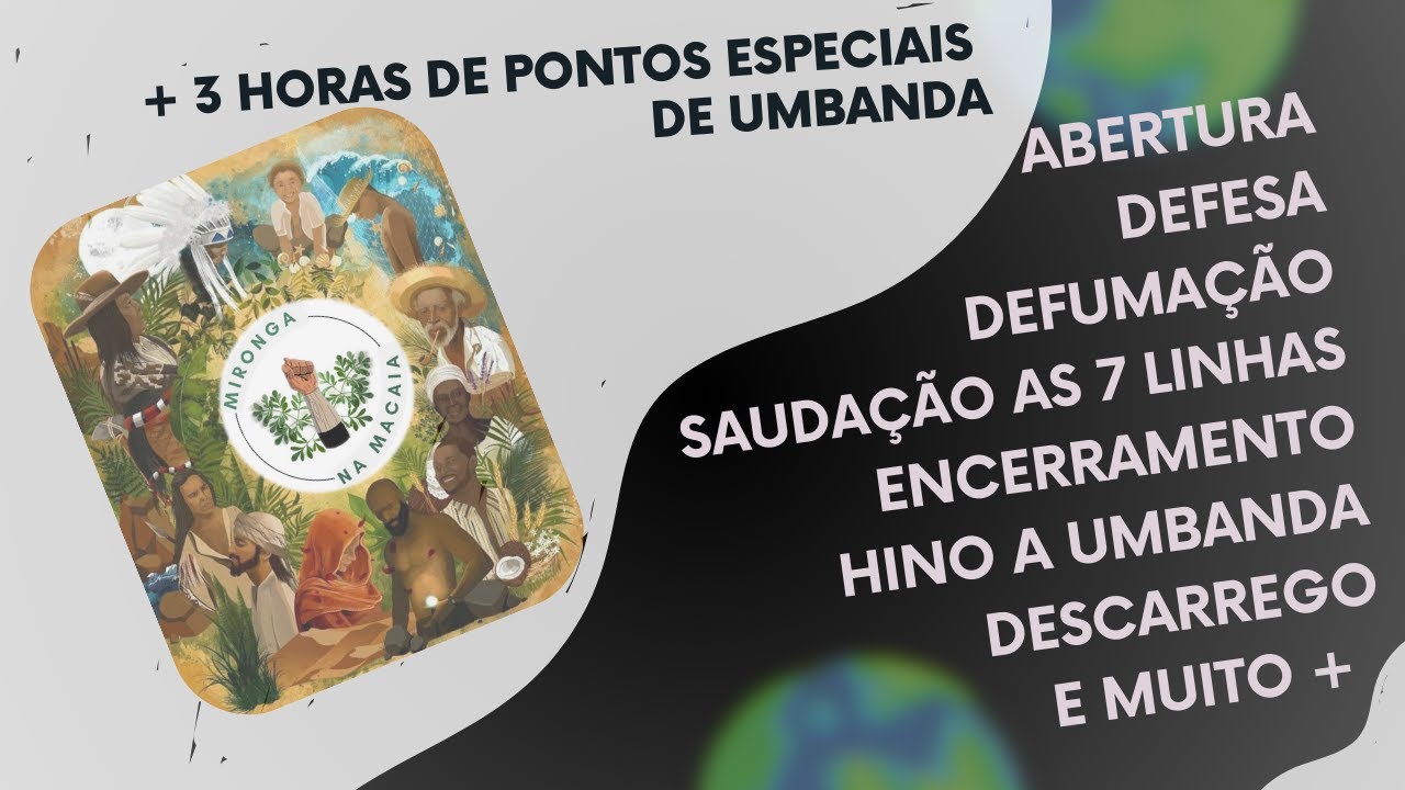 102 Pontos Cantados de Umbanda. Fechamento de corpo, defumação, amaci, descarrego e muito mais!