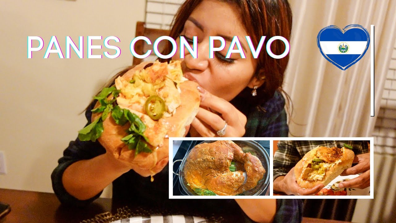 Panes con Pavo Salvadoreños 🇸🇻 (RECETA FACIL)
