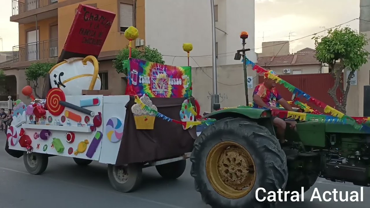 Desfile de Carrozas, Catral (Alicante) 2024