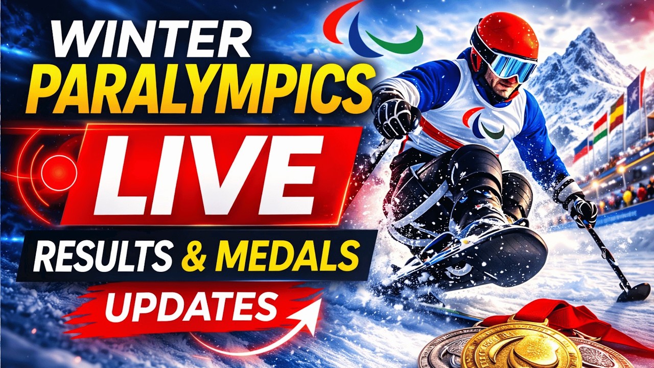 🔴 Paralympics LIVE — Milano Cortina 2026 (News, Results, Medals)