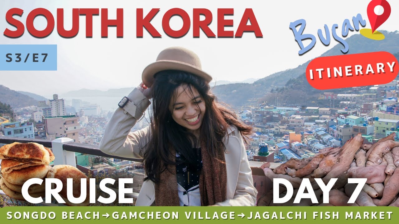 PERFECT 1 Day Busan Itinerary (I rode a Cruise Ship from Japan to South Korea!) Day 7 [S3E7] @DJI