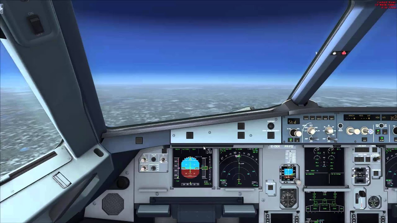 FSX - Обновленный Airbus Extended - Москва - Санкт-Петербург