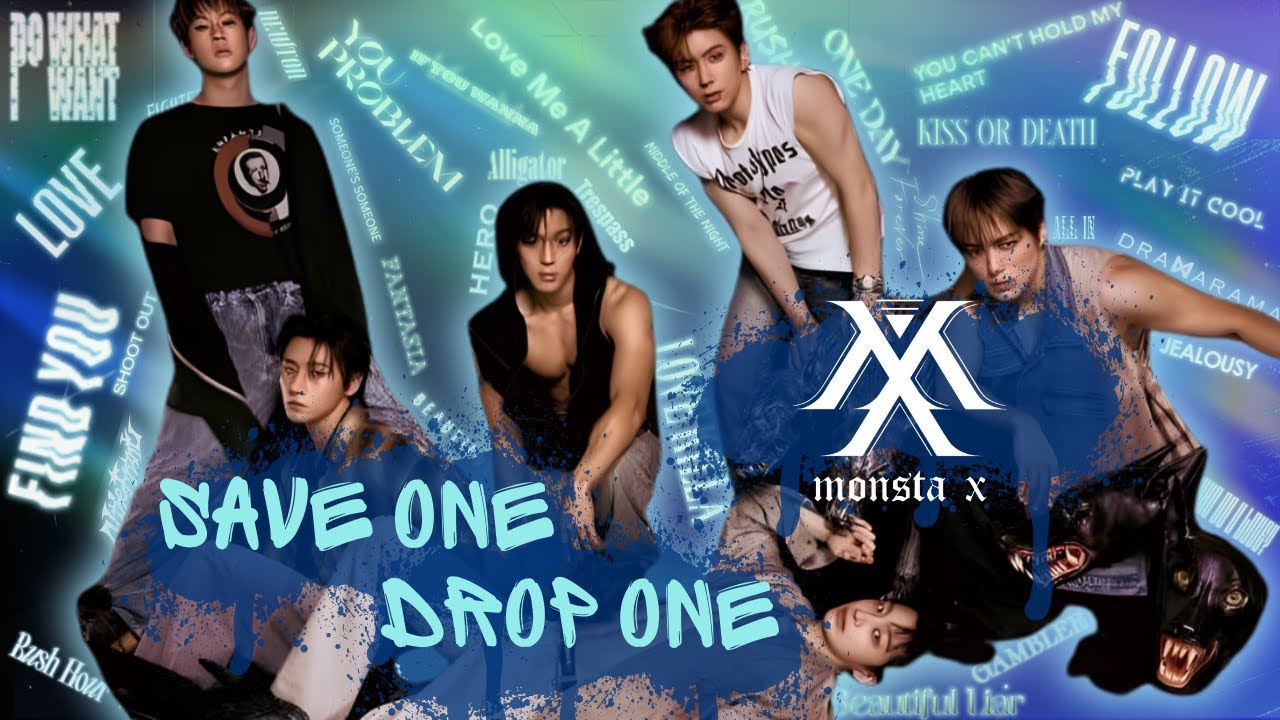 Can You Choose? MONSTA X Hits Face Off | Save One, Drop One Challenge