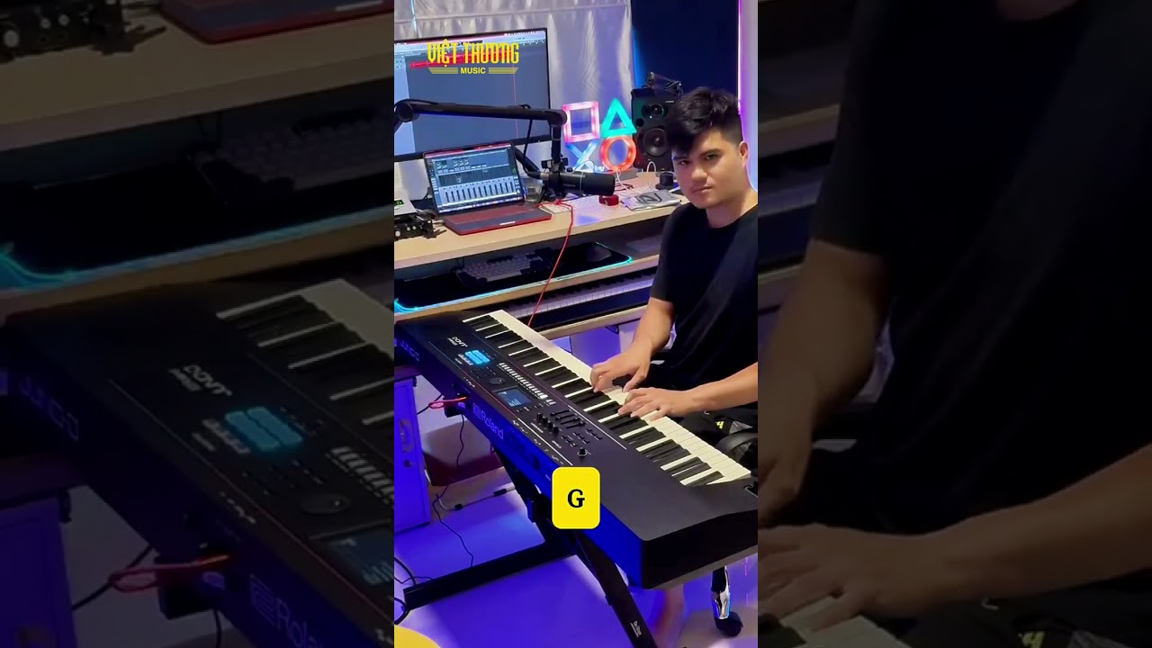 Hướng dẫn bài Đường Xa Ướt Mưa (jazz) - Roland JUNO-D | Việt Thương Music
