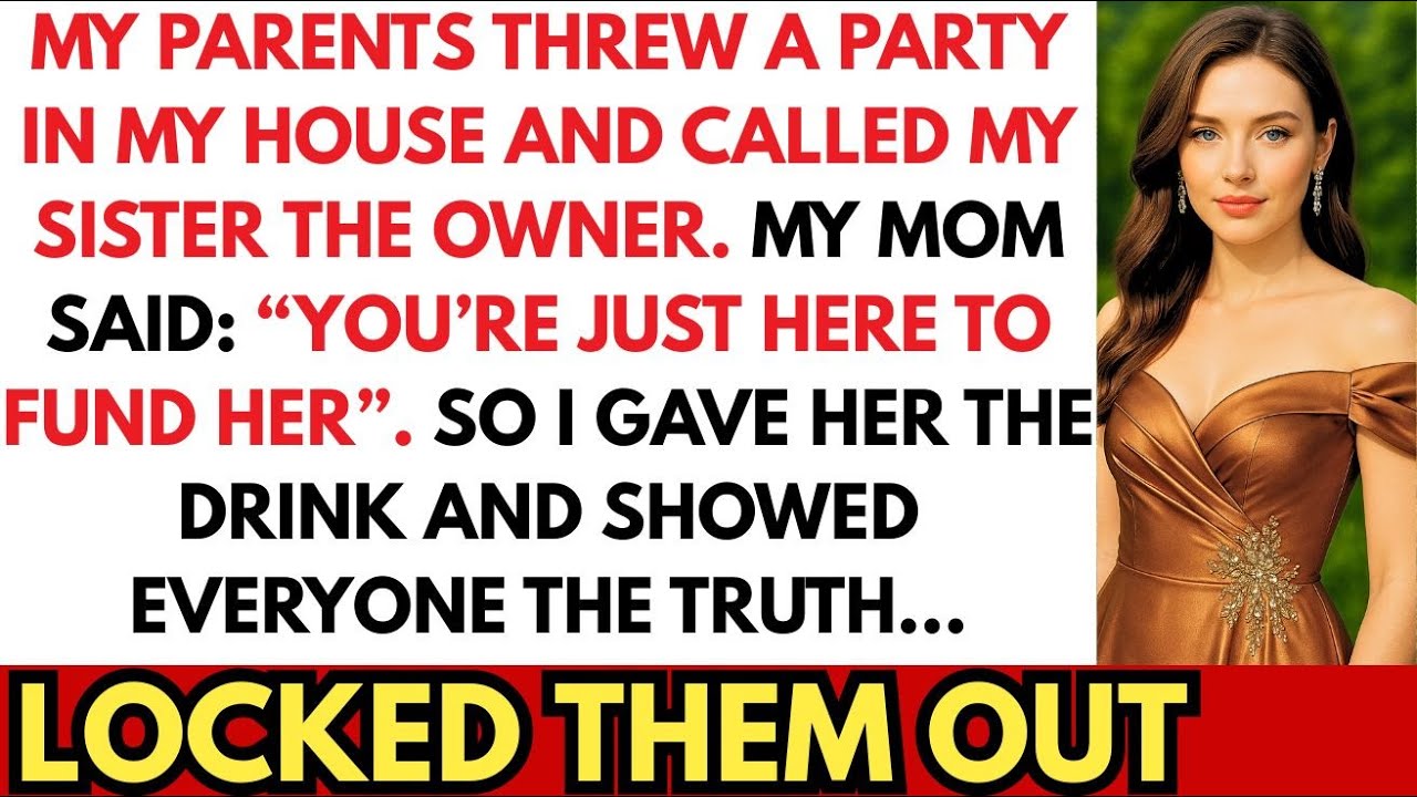 My Parents Threw a Party in My Villa—My Son Warned Me About the Drink, So I Gave It to MY SISTER