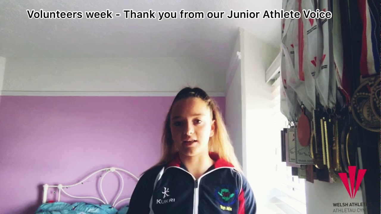 Volunteers Week - Thank you from our Junior Athlete Voice