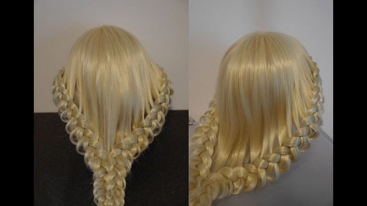 QUICK, EASY 3 Strands Braid Hairstyle. Back To School Hairstyles.Penteados