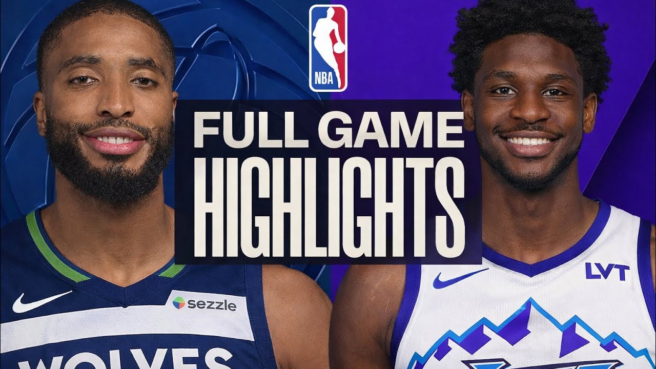 JAZZ AT WOLVES FULL game highlights