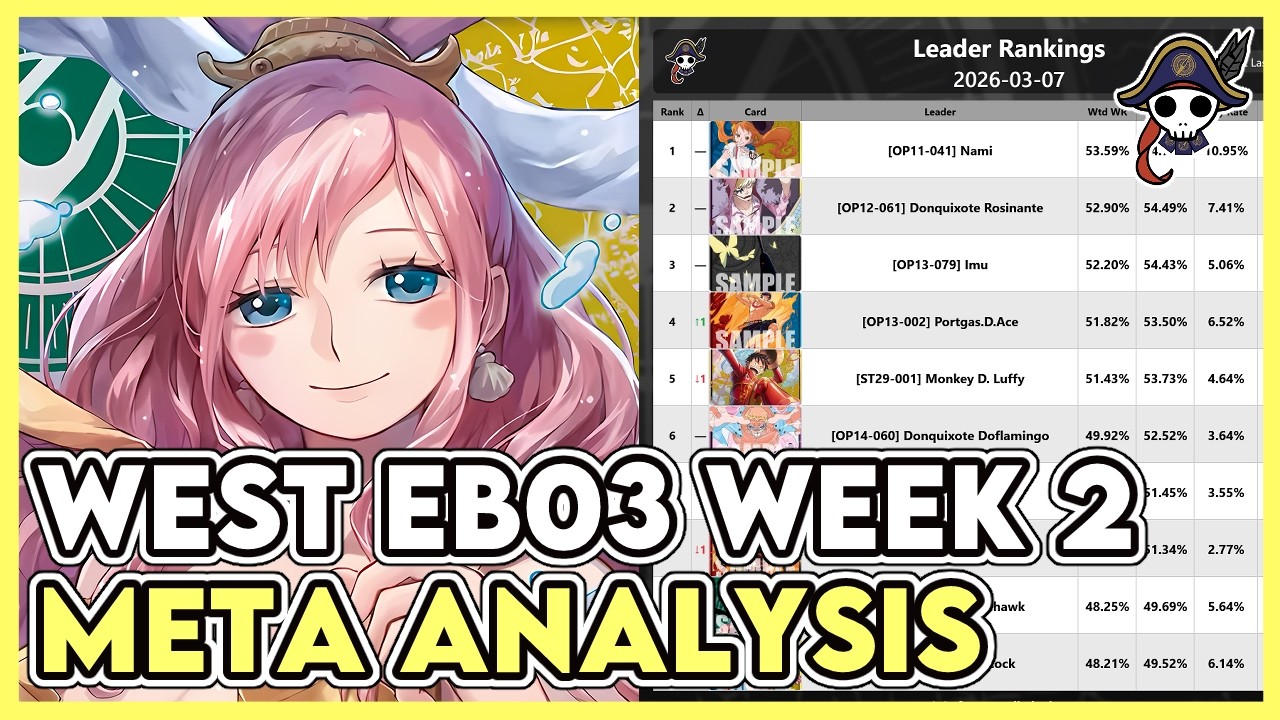 WEST EB03 Week 2 Meta Analysis - Let's See What Decks EB03 Buffed!