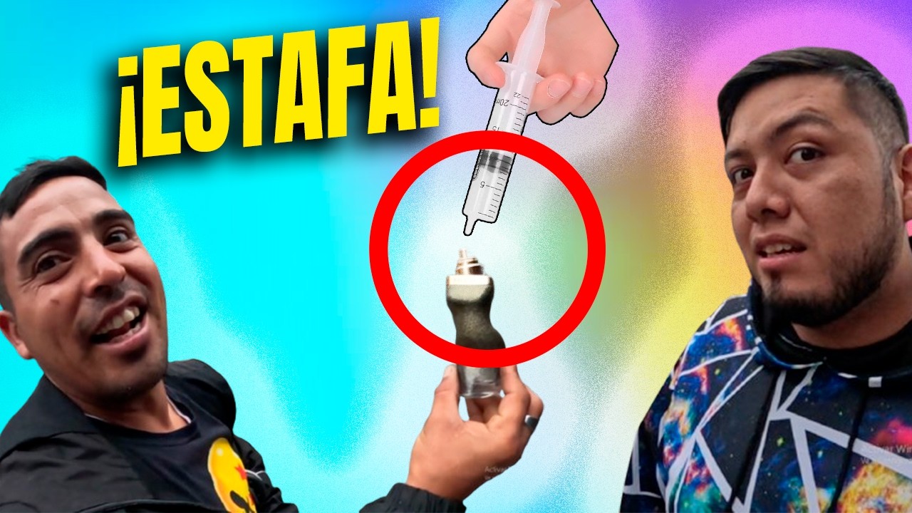 Así te ESTAFAN con PERFUMES FALSOS en LA CACHINA ( Parecen Originales )