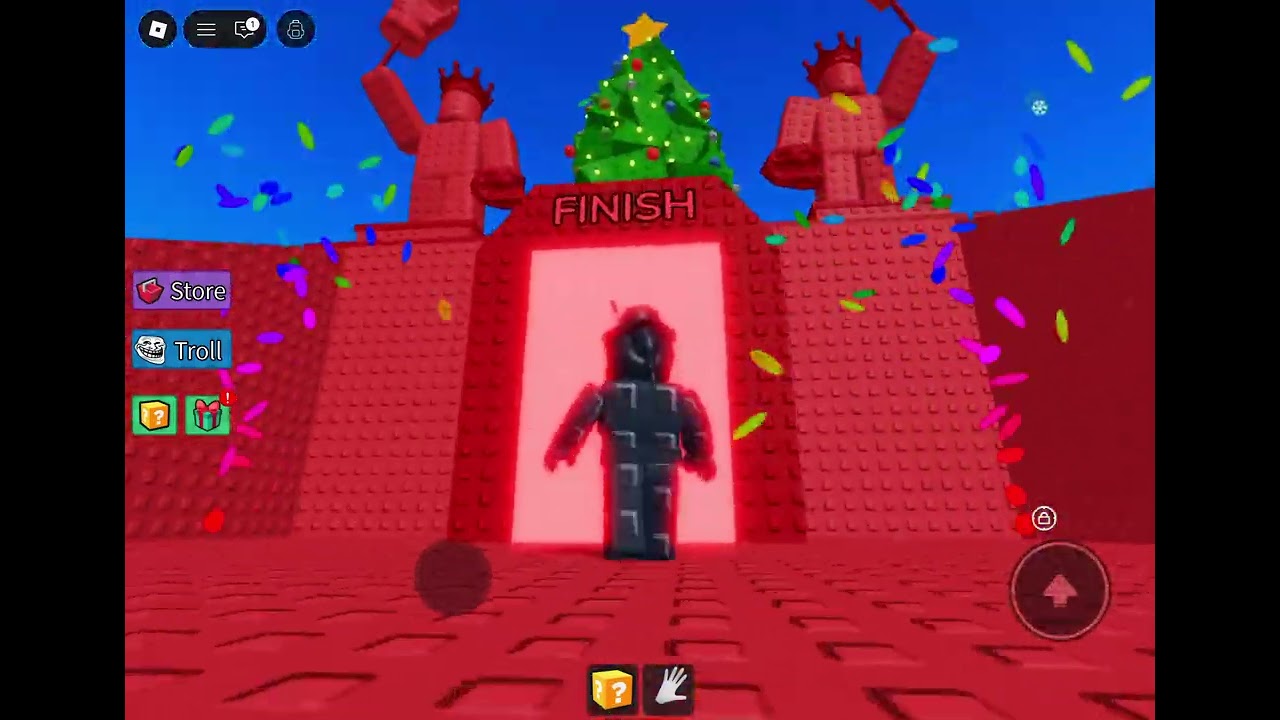 [🎄] punch troll tower Christmas 🎄 update winter ❄️ tower Merry Christmas 🎁🎄 and a happy new year!