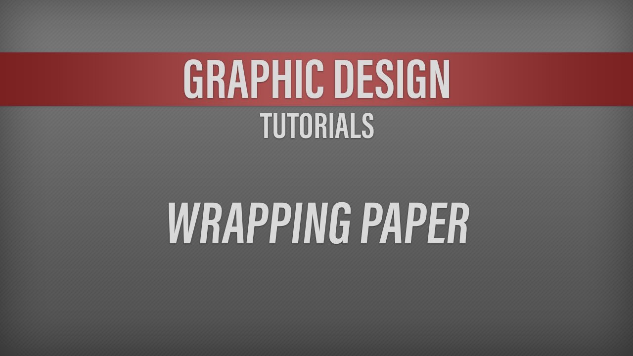 Adobe Illustrator – Wrapping Paper