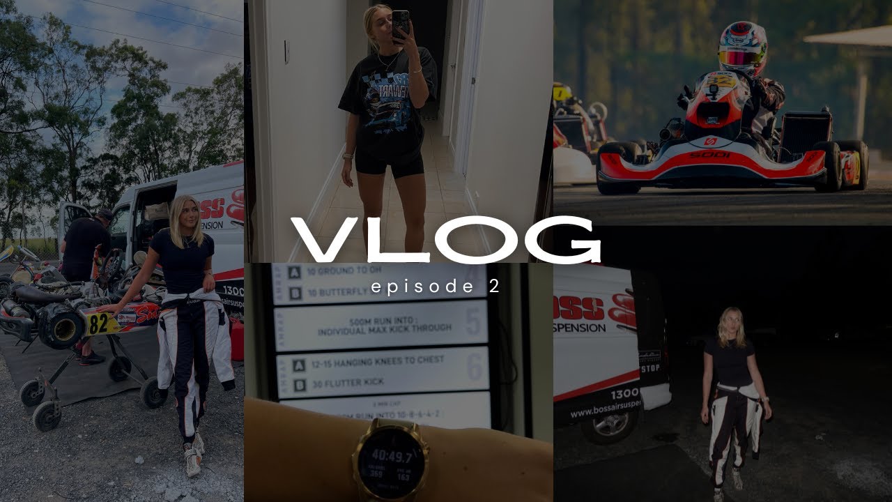 Day in the life - gym, meetings & karting!