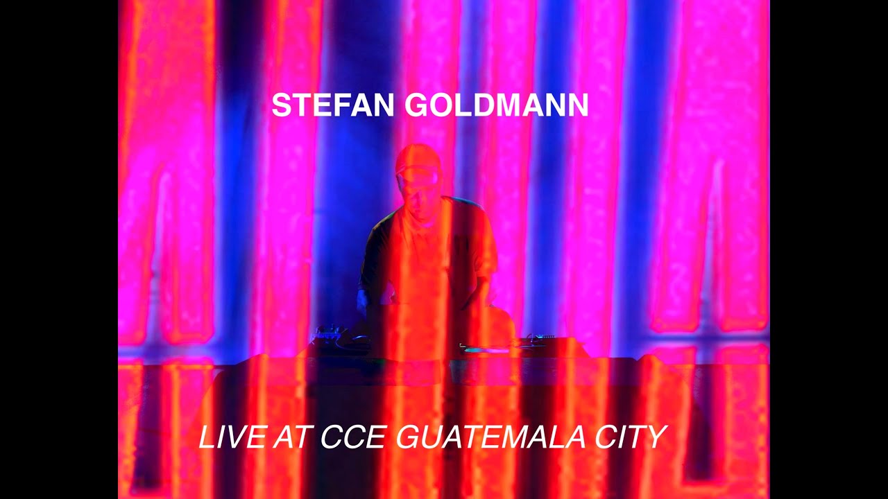Stefan Goldmann live at CCE Guatemala City (2025)
