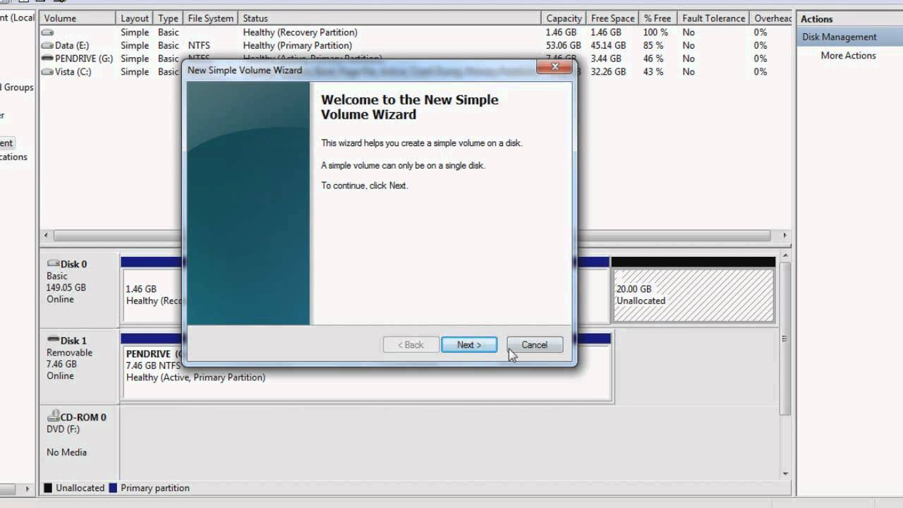 The Basics of Partitioning in Windows 7