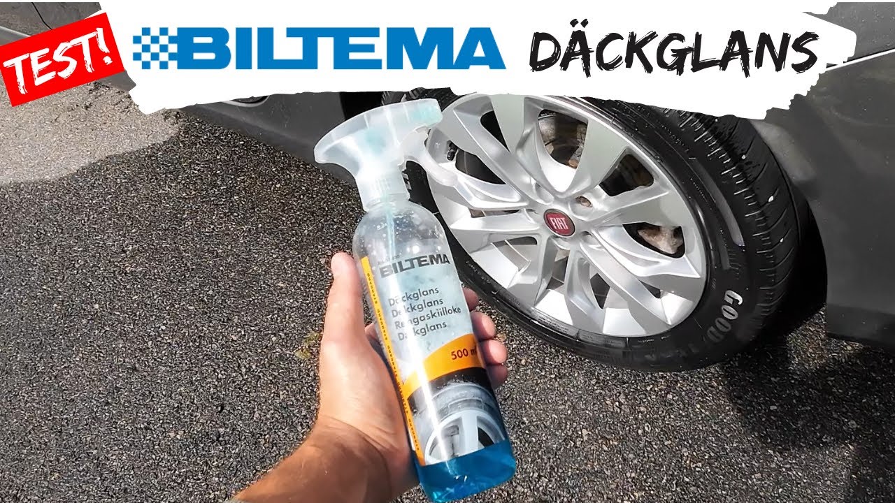 TEST! BILTEMA DÄCKGLANS! ÄR DET NÅGOT ATT HA?