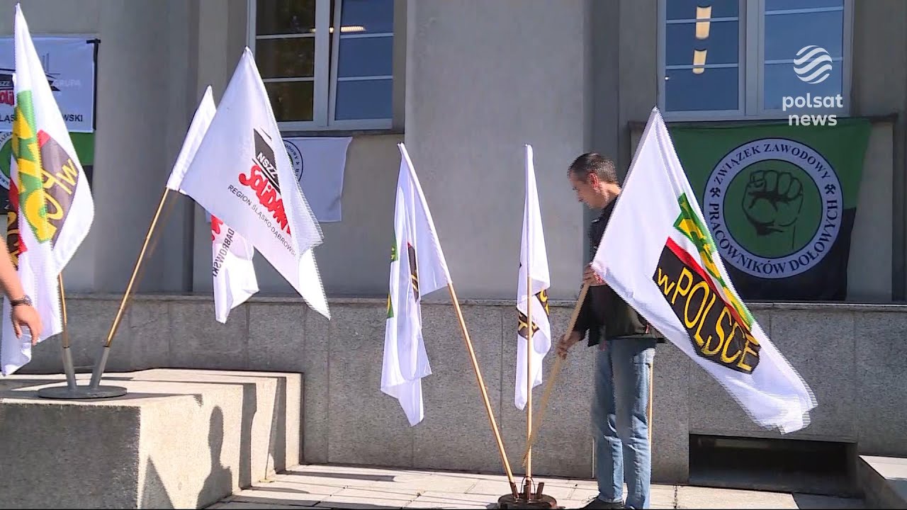 Protest górników. Związkowcy z PGG okupują siedzibę spółki