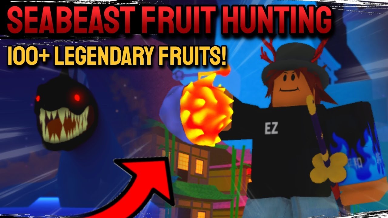 Sea Beast Hunting in King Legacy (100+ Legendary Fruits) Roblox