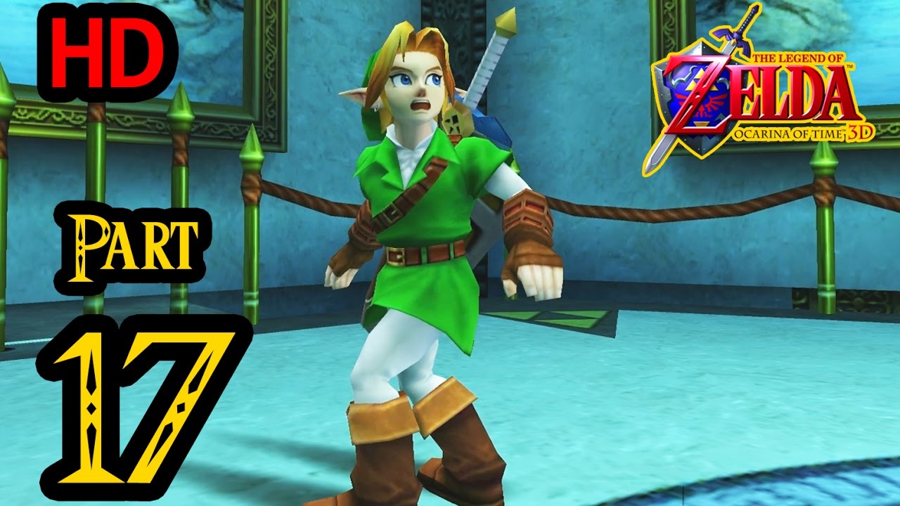 Zelda Ocarina of Time 3D 100% Walkthrough 1080p HD Part 17 - Forest Temple - Phantom Ganon