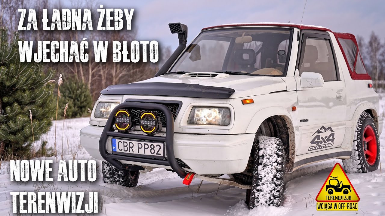 Vitara za ładna w teren. Nowe auto Terenwizji