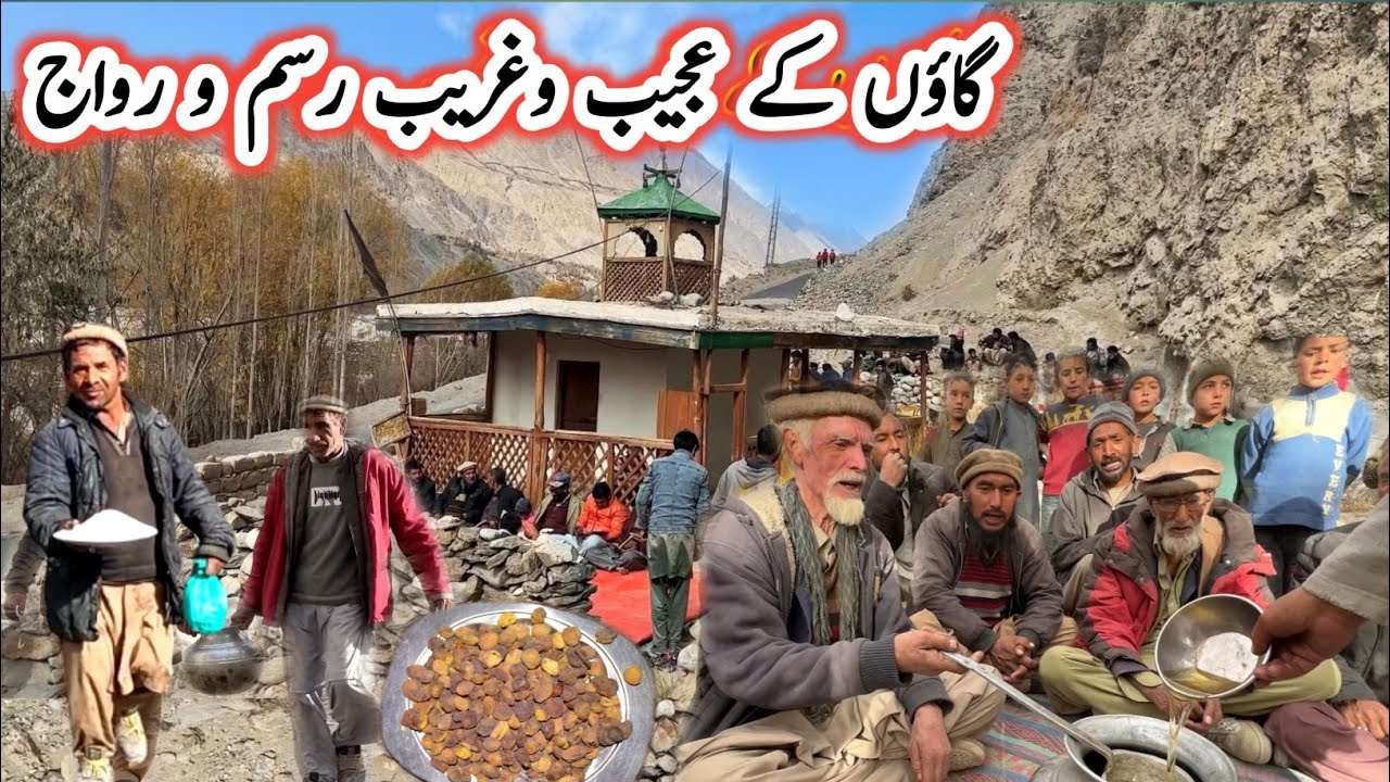 Most Beautiful Old Traditional Village Ceremony | Unseen Mountain Life in Pakistan| Baltistan