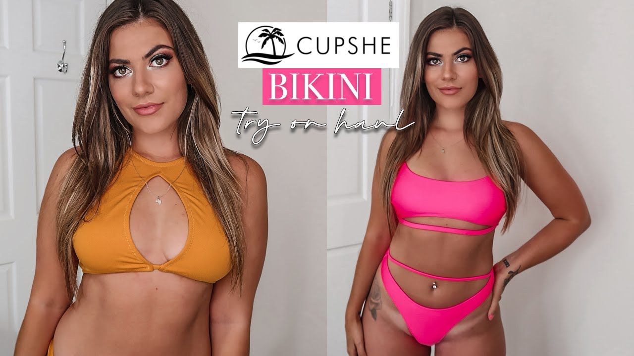 CUPSHE BIKINI TRY ON HAUL 2020