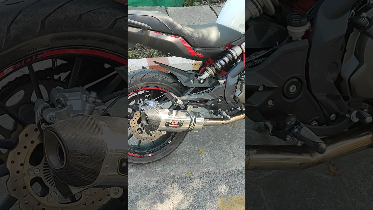 benelli 302s with yoshimura exhaust #shorts video will be out on my YouTube channel soon