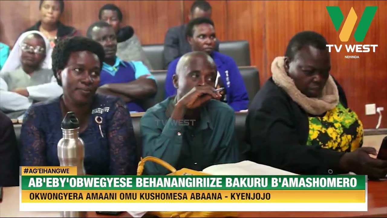 AGACENCWIRE: Ab'eby'obwegyese behanangiriize bakuru b'amashomero okwongyera amaani omu kushomesa