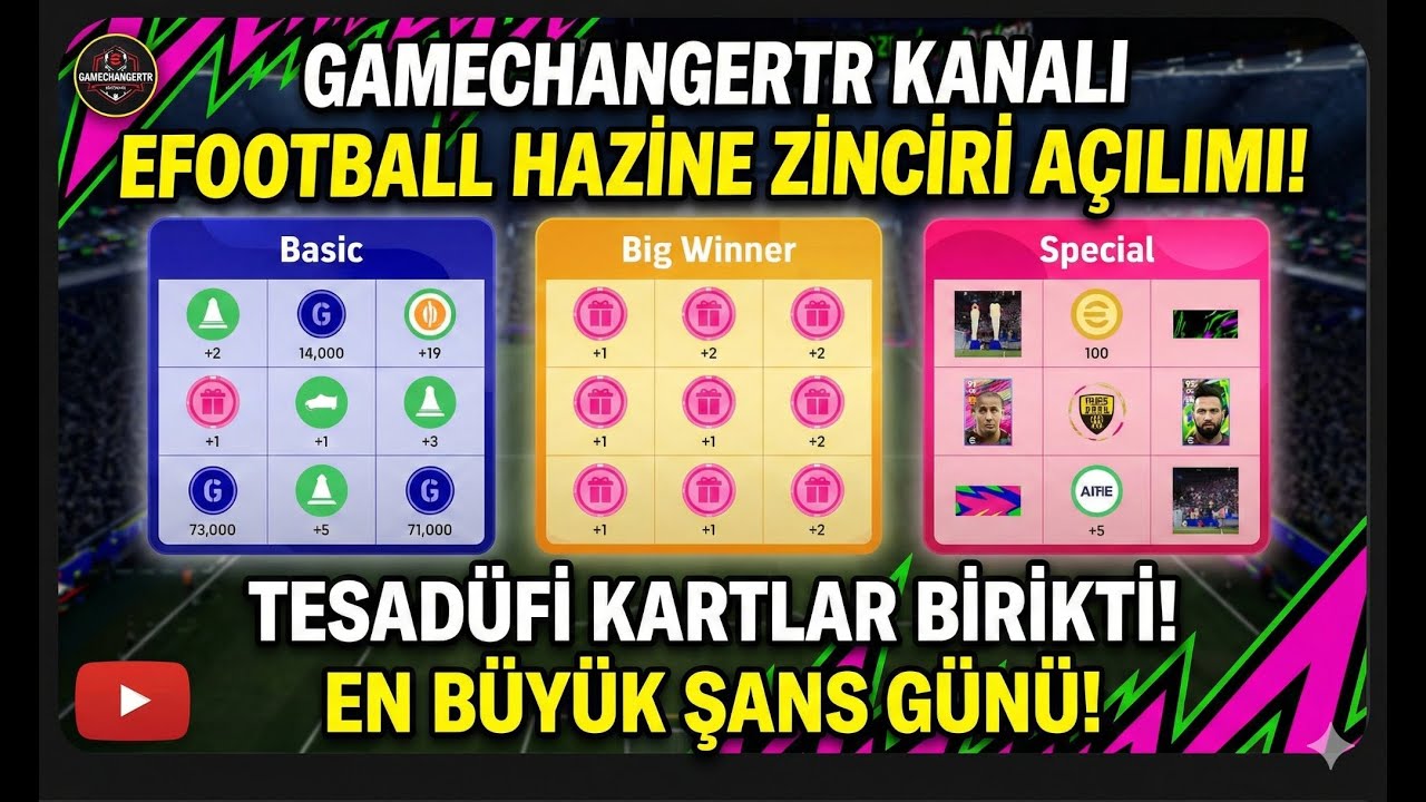 İlk Hesap! eFootball Hazine Zinciri Kart Açılımı 🔥#eFootball  #eFootballMobile  #eFootballTürkiye