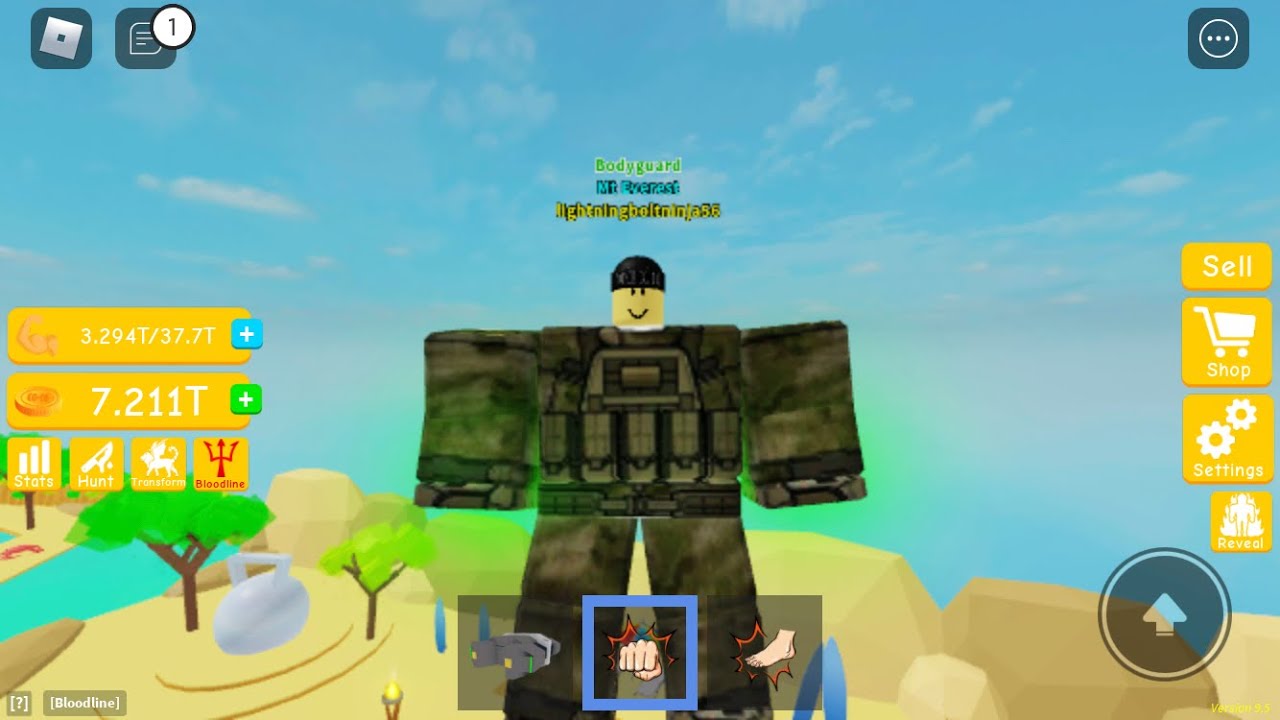 Getting stage 7 in lifting simulator