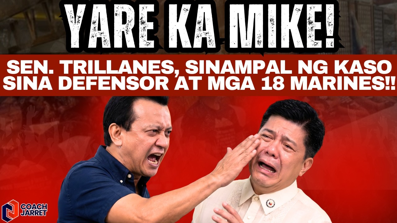 YARE KA MIKE! Sen. Trillanes, SINAMPAL ng Kaso sina Defensor at mga 18 Marines!!