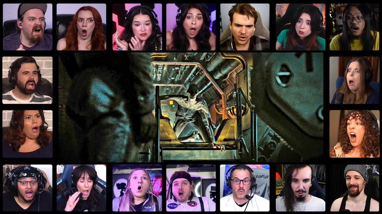 First Xenomorph Human Hybrid Scene | Alien: Romulus(2024) * Reaction Mashup